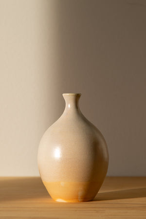 Cream Balloon Vase