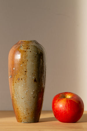 Wood-fired Bronze Vase