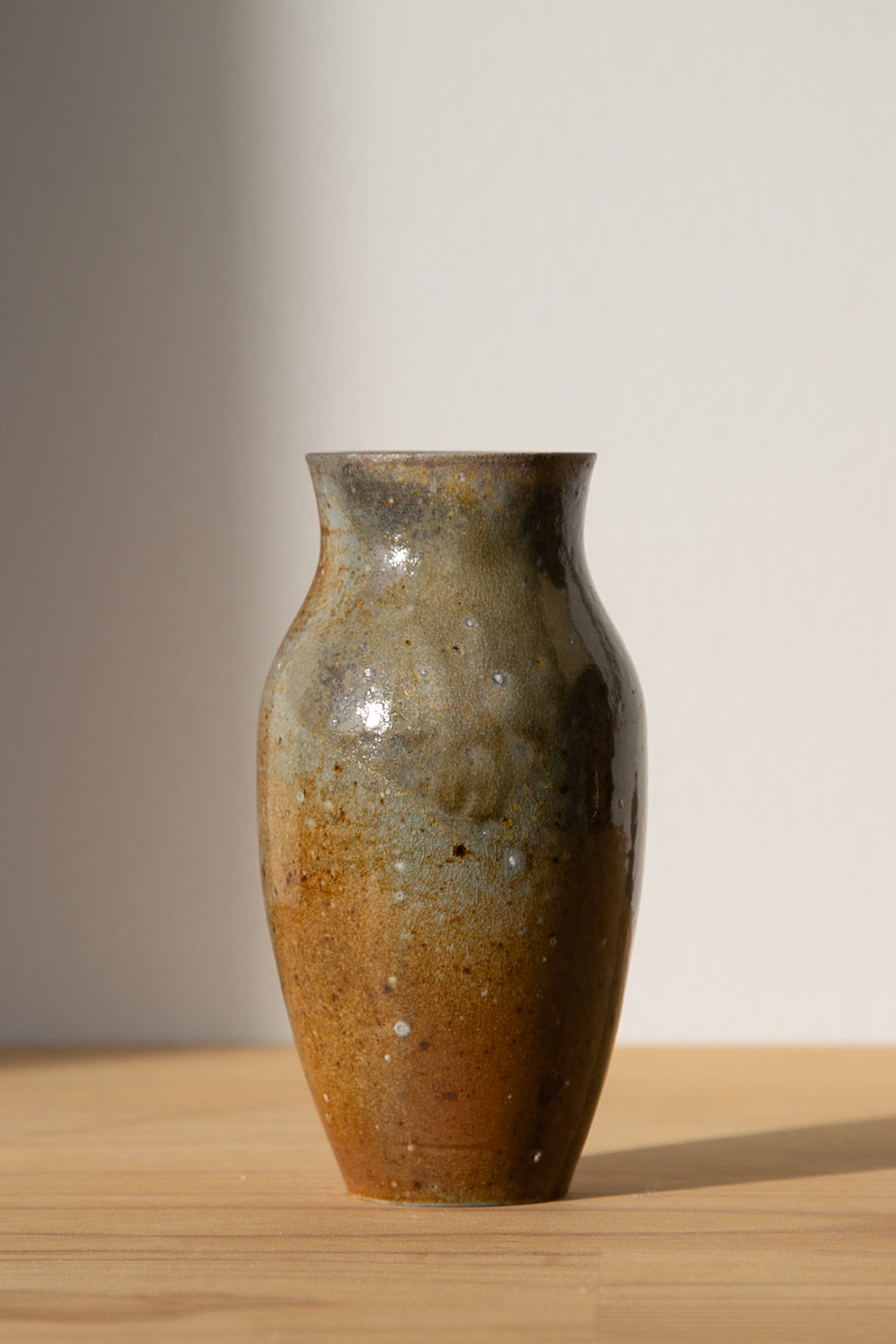 Bronze and Gray Vase