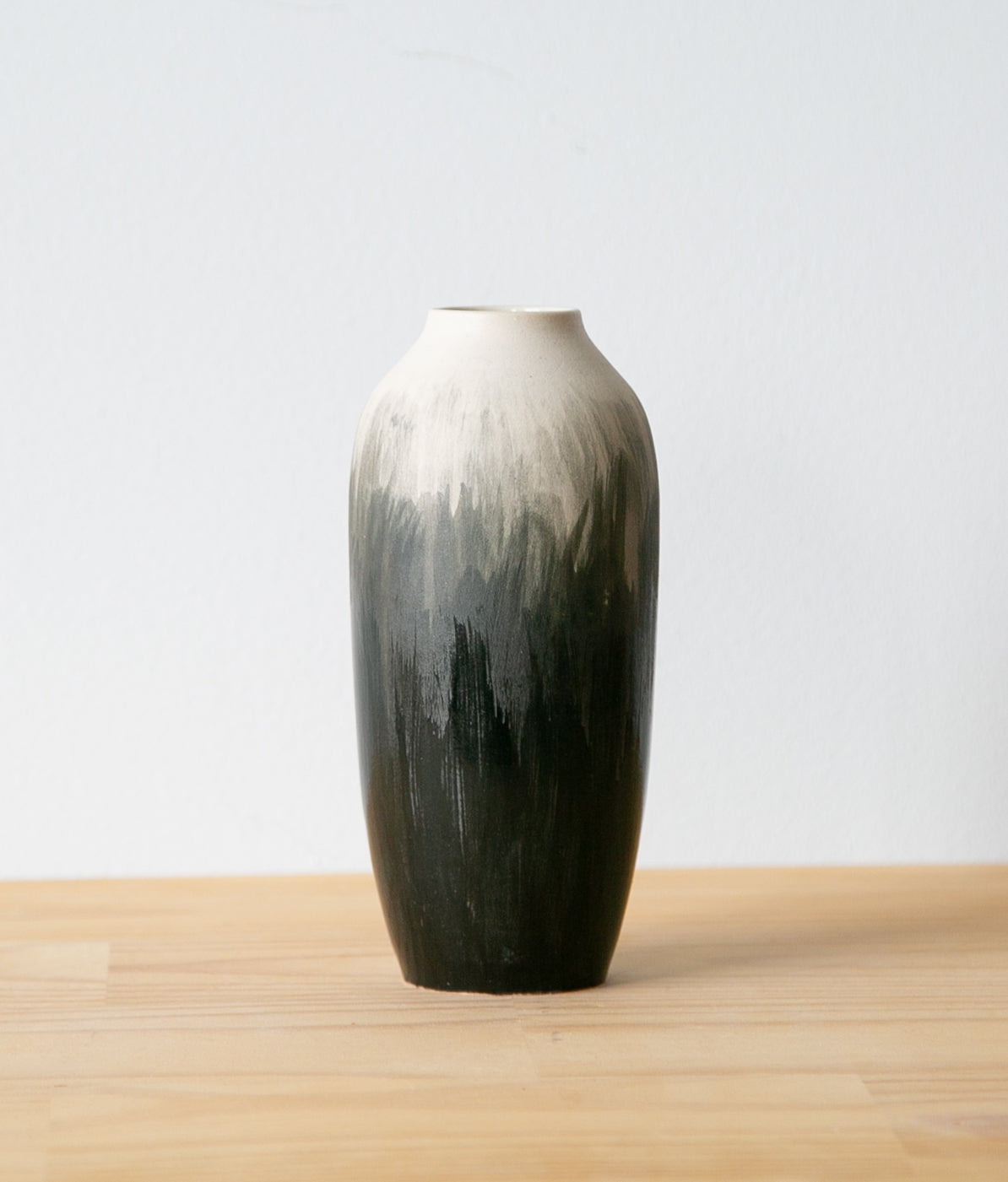 Watercolored grasses vase