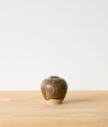 Mottled brown vase