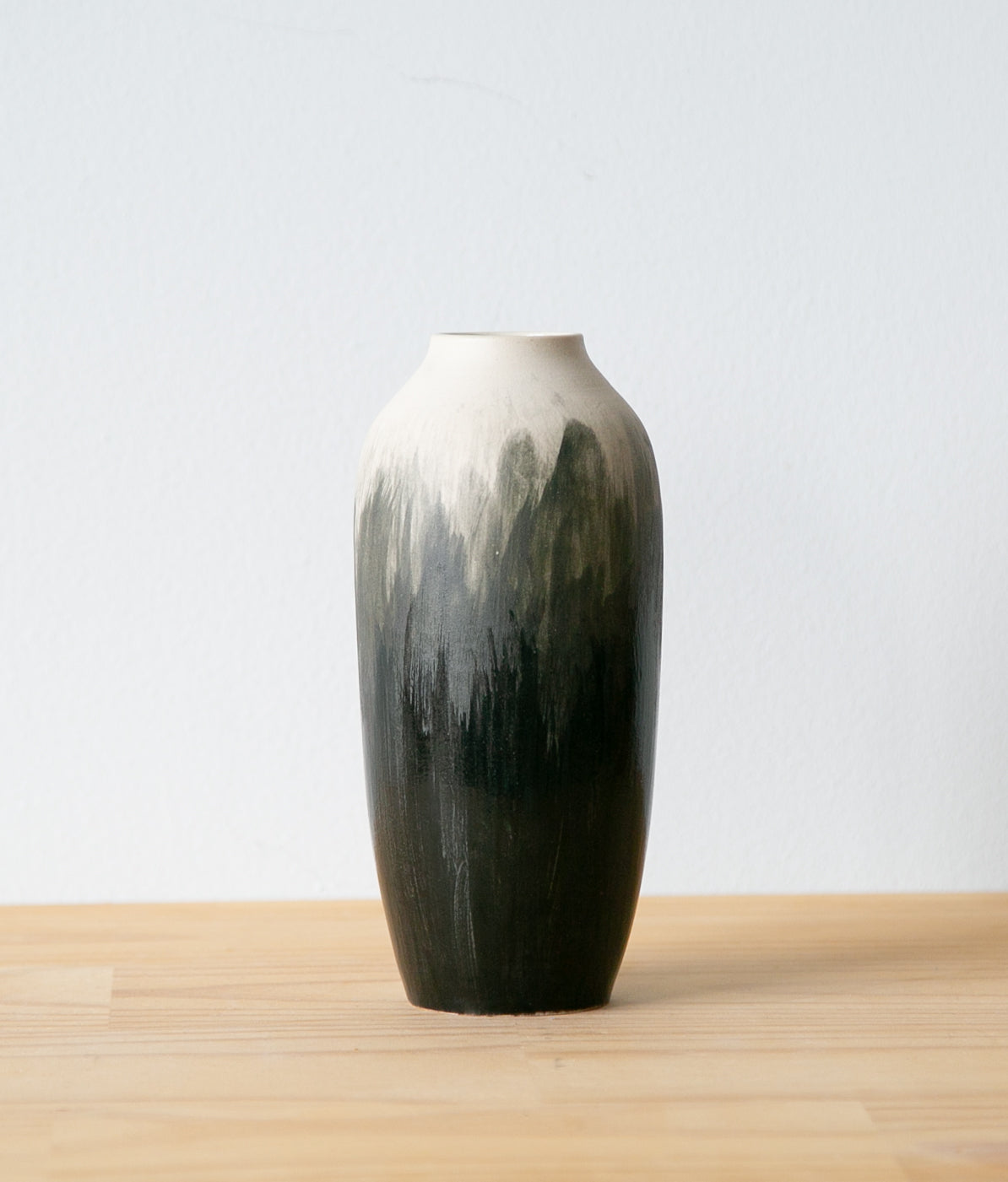 Watercolored grasses vase