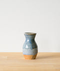 Rustic pale blue vase