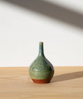 Teardrop oribe vase