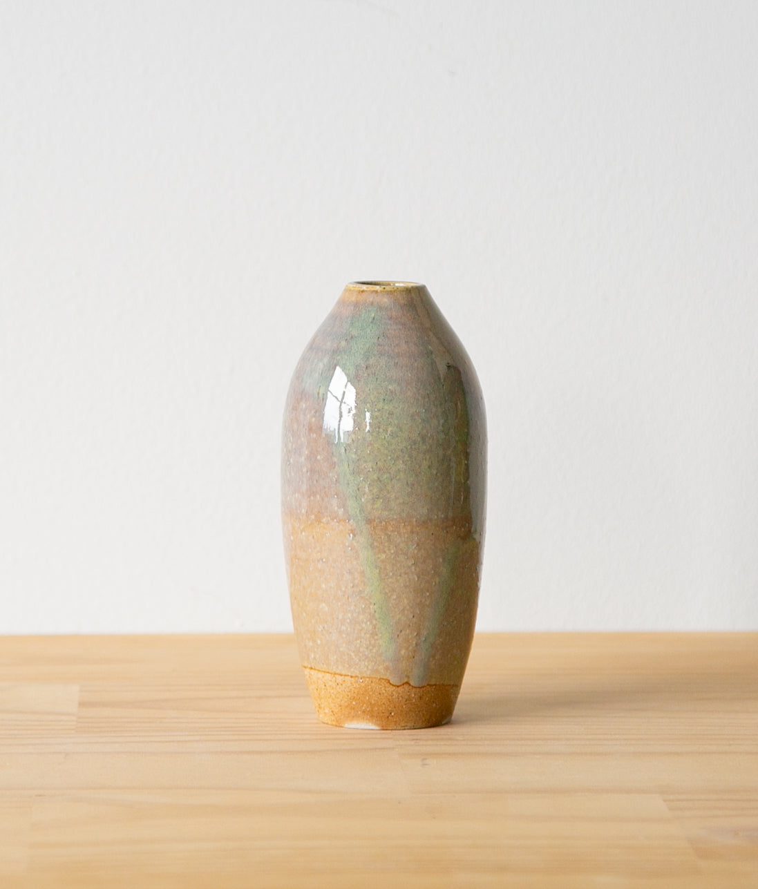 Warm opal vase