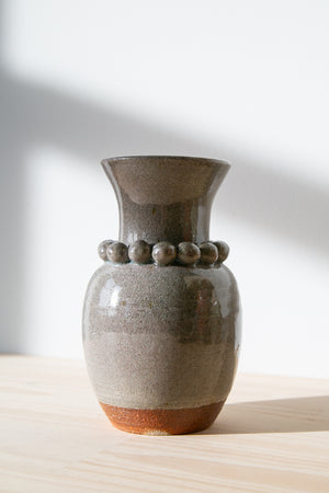 Gray Pearl Vase