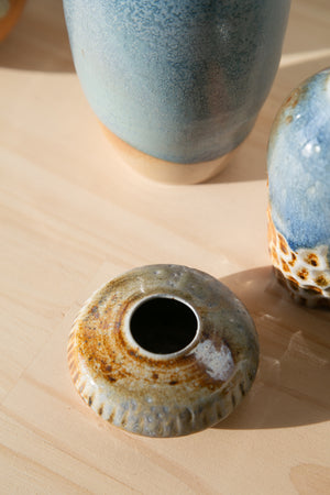 Ridged Saturn Vase