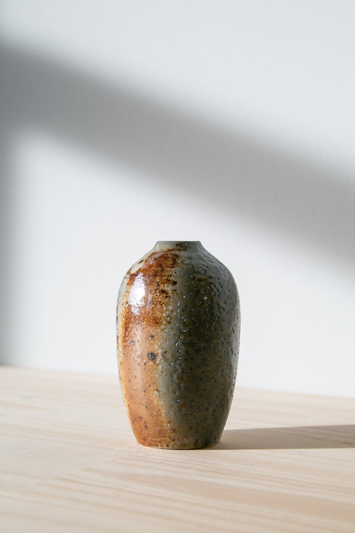 Washed Cobalt Bud Vase