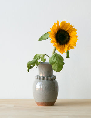 Gray Pearl Vase